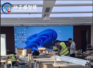 中建某局辦公室弱電系統施工